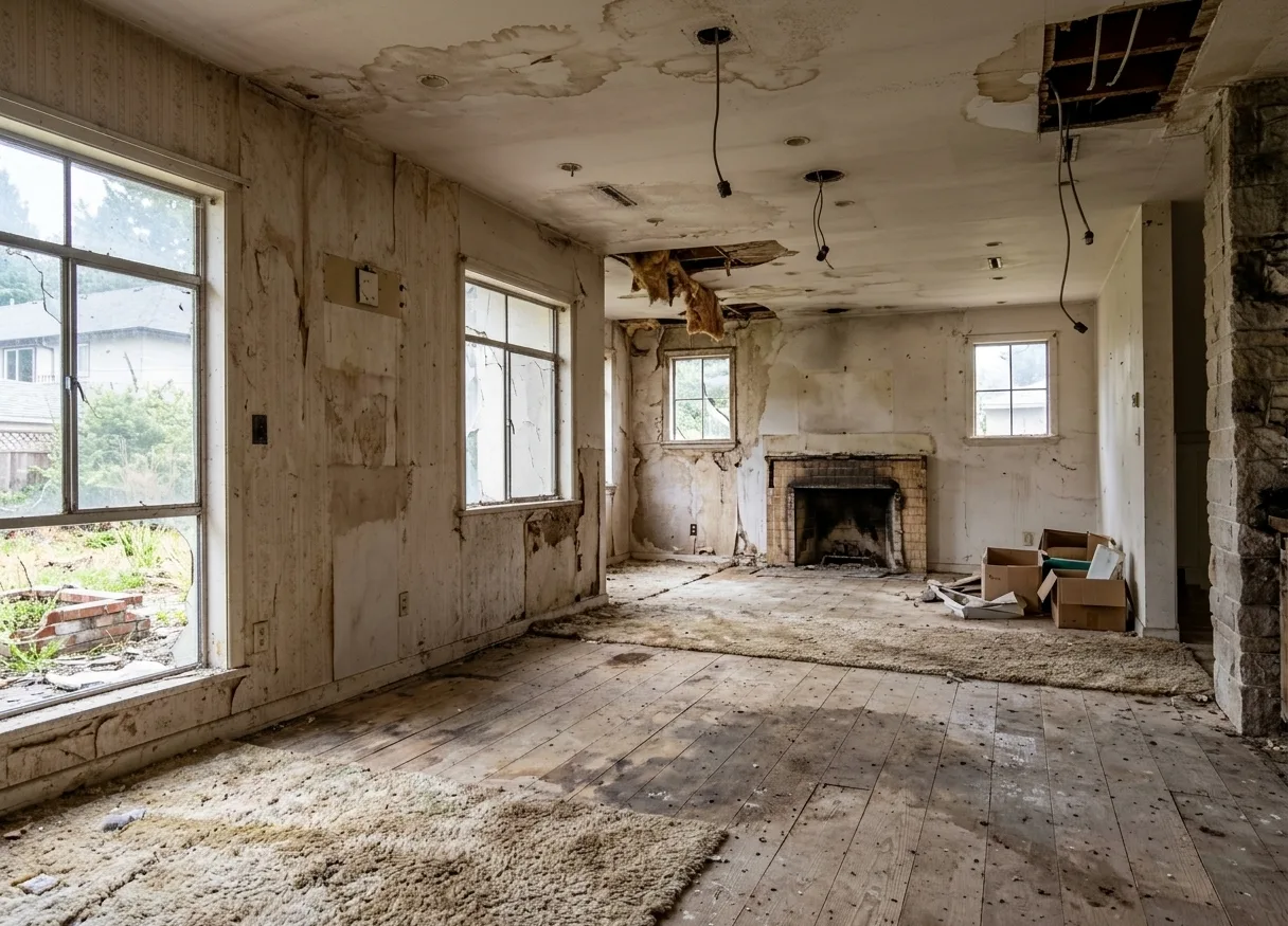Avant aménagement intérieur (architecte d'intérieur) Asnières-sur-Seine — exemple 3