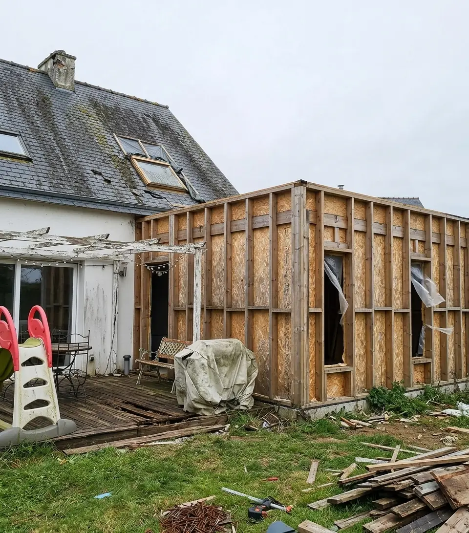 Avant extension maison Asnières-sur-Seine — exemple 2 Avant extension maison Asnières-sur-Seine — exemple 2