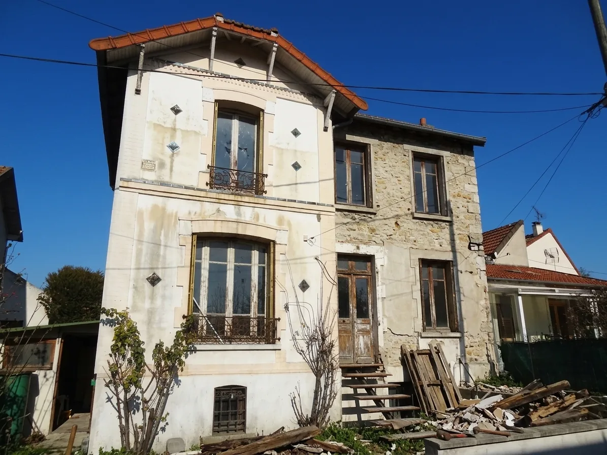 Avant permis de construire Asnières-sur-Seine — exemple 2