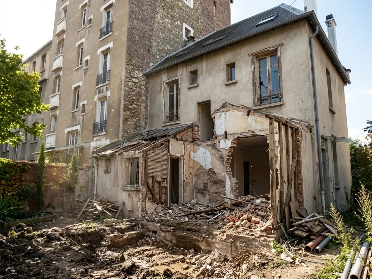 Avant permis de construire Asnières-sur-Seine — exemple 3