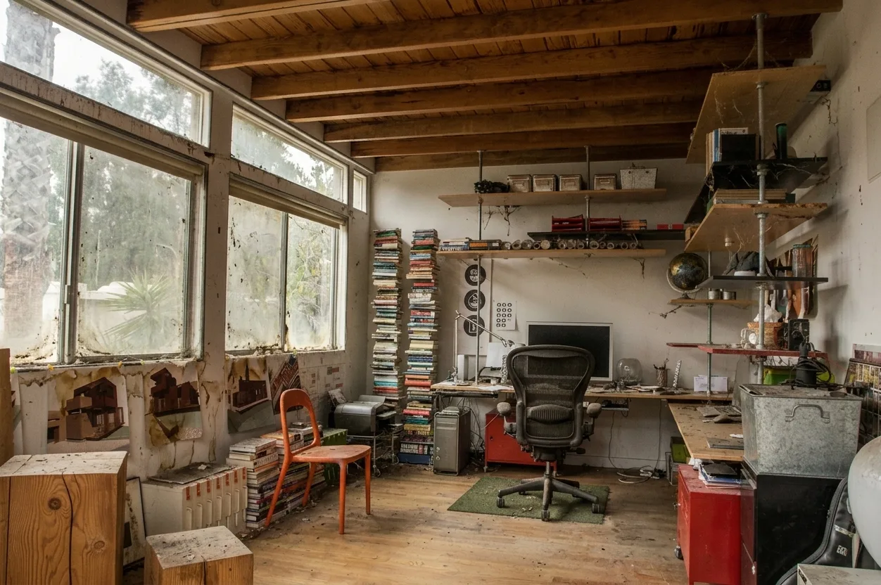 Avant rénovation bureau Asnières-sur-Seine — exemple 2
