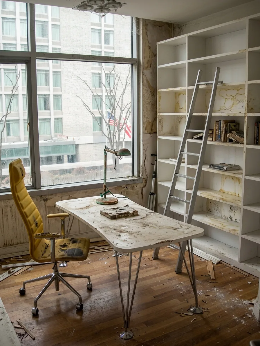 Avant rénovation bureau Asnières-sur-Seine — exemple 3