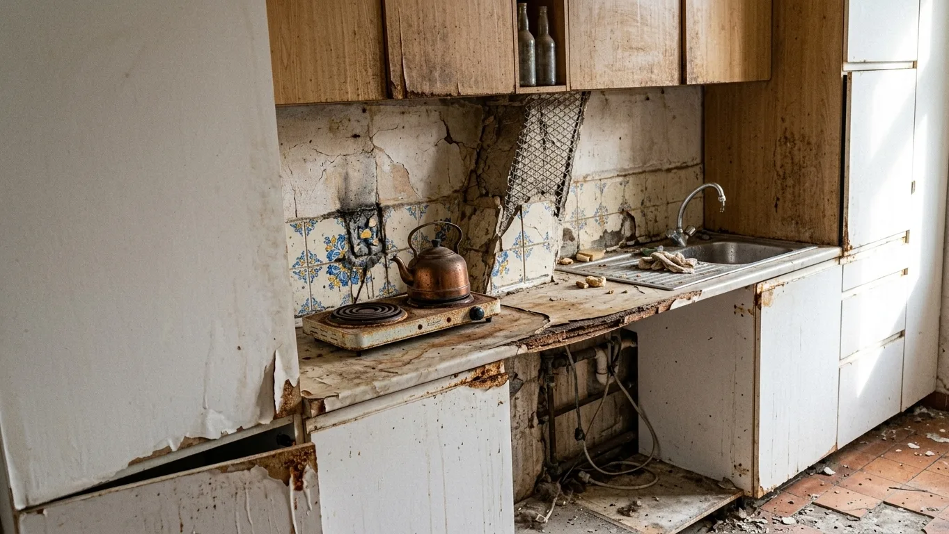 Avant rénovation cuisine Asnières-sur-Seine — exemple 2