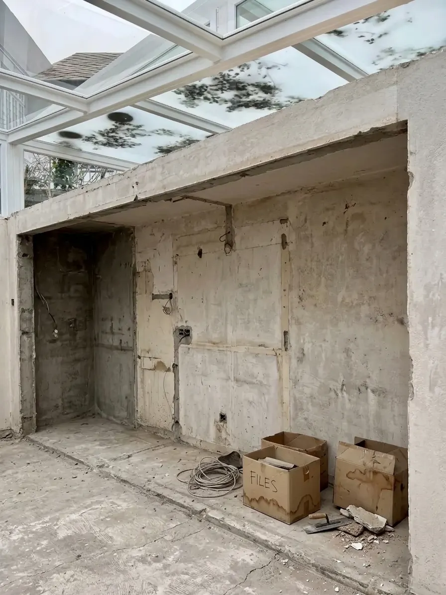 Avant rénovation dressing Asnières-sur-Seine — exemple 1
