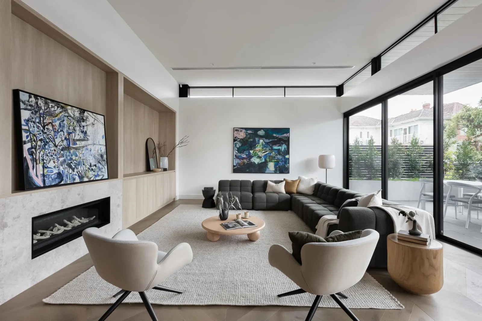 Après rénovation salon Asnières-sur-Seine — exemple 2